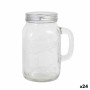 Carafe en Verre Transparent Viejo Valle 900 ml Avec couvercle