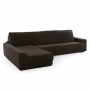 Left long arm chaise longue cover Sofaskins NIAGARA Brown (Refurbished A)