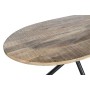 Dining Table DKD Home Decor Natural Black Metal Mango wood 200 x 100 x 76 cm