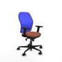 Office Chair Piqueras y Crespo 2D036N0 Blue Brown