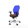 Office Chair Piqueras y Crespo 2D086N0 Blue Dark brown
