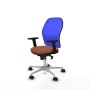 Office Chair Piqueras y Crespo 2D086N0 Blue Brown