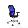 Office Chair Piqueras y Crespo 2D086N0 Blue Brown