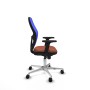 Office Chair Piqueras y Crespo 2D086N0 Blue Brown