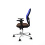 Office Chair Piqueras y Crespo 2D086G0 Blue Dark brown
