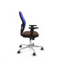 Office Chair Piqueras y Crespo 2D086G0 Blue Dark brown