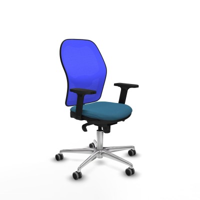 Chaise de Bureau Piqueras y Crespo 2D086G0 Bleu Vert pétrole