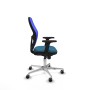Chaise de Bureau Piqueras y Crespo 2D086G0 Bleu Vert pétrole