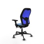 Chaise de Bureau Piqueras y Crespo 3D036G0 Bleu ciel