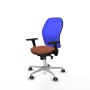 Office Chair Piqueras y Crespo 3D086G0 Blue Brown