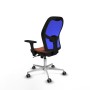 Office Chair Piqueras y Crespo 3D086G0 Blue Brown