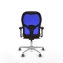 Office Chair Piqueras y Crespo 3D086G0 Blue Brown