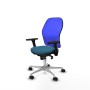 Office Chair Piqueras y Crespo 3D086N0 Blue Petroleum green