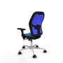 Office Chair Piqueras y Crespo 3D086N0 Blue Petroleum green