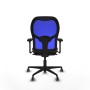 Office Chair Piqueras y Crespo 3D036G0 Blue Dark brown
