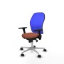 Office Chair Piqueras y Crespo 3D086N0 Blue Brown