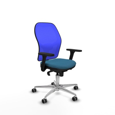 Office Chair Piqueras y Crespo 3D086G0 Blue Petroleum green