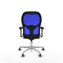 Office Chair Piqueras y Crespo 3D086G0 Blue Petroleum green