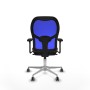 Office Chair Piqueras y Crespo 3D086G0 Blue Dark brown