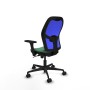 Chaise de Bureau Piqueras y Crespo 3D036N0 Vert émeraude