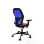 Office Chair Piqueras y Crespo 3D036G0 Blue Brown