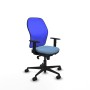Chaise de Bureau Piqueras y Crespo 1D036N0 Bleu ciel
