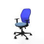 Chaise de Bureau Piqueras y Crespo 1D036N0 Bleu ciel