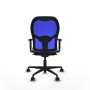 Chaise de Bureau Piqueras y Crespo 1D036N0 Bleu ciel