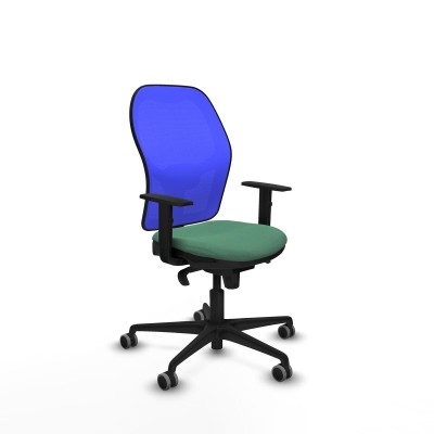 Chaise de Bureau Piqueras y Crespo 1D036G0 Vert émeraude