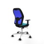 Chaise de Bureau Piqueras y Crespo 1D086N0 Turquoise