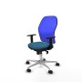 Office Chair Piqueras y Crespo 1D086N0 Blue Petroleum green