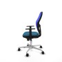 Office Chair Piqueras y Crespo 1D086N0 Blue Petroleum green