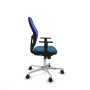 Office Chair Piqueras y Crespo 1D086N0 Blue Petroleum green