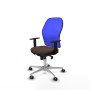 Office Chair Piqueras y Crespo 1D086G0 Blue Dark brown