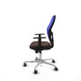 Office Chair Piqueras y Crespo 1D086G0 Blue Dark brown