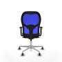 Office Chair Piqueras y Crespo 1D086G0 Blue Dark brown