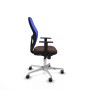 Office Chair Piqueras y Crespo 1D086G0 Blue Dark brown