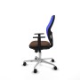Office Chair Piqueras y Crespo 1D086N0 Blue Dark brown