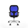 Office Chair Piqueras y Crespo 1D086N0 Blue Dark brown