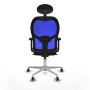 Office Chair Piqueras y Crespo 2D086G1 Blue Brown