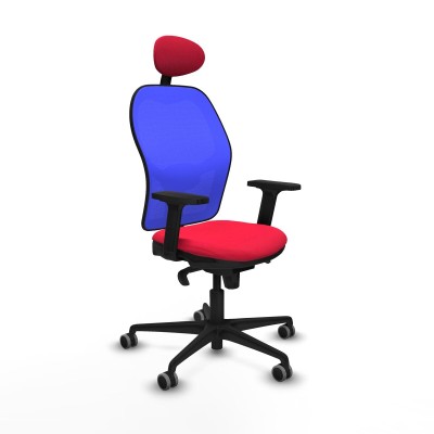 Chaise de Bureau Piqueras y Crespo 2D036G1 Rouge