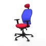 Chaise de Bureau Piqueras y Crespo 2D036G1 Rouge