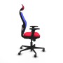 Chaise de Bureau Piqueras y Crespo 2D036G1 Rouge