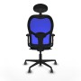 Office Chair Piqueras y Crespo 2D036G1 Blue Petroleum green