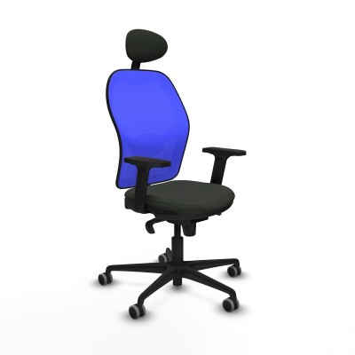 Chaise de Bureau Piqueras y Crespo 2D036G1 Noir