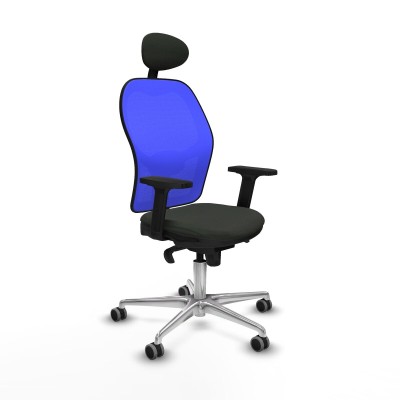 Chaise de Bureau Piqueras y Crespo 2D086G1 Noir