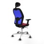 Chaise de Bureau Piqueras y Crespo 2D086G1 Bordeaux