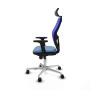 Chaise de Bureau Piqueras y Crespo 2D086N2 Bleu ciel
