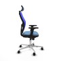 Chaise de Bureau Piqueras y Crespo 2D086N2 Bleu ciel
