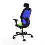 Chaise de Bureau Piqueras y Crespo 2D036N2 Pistache